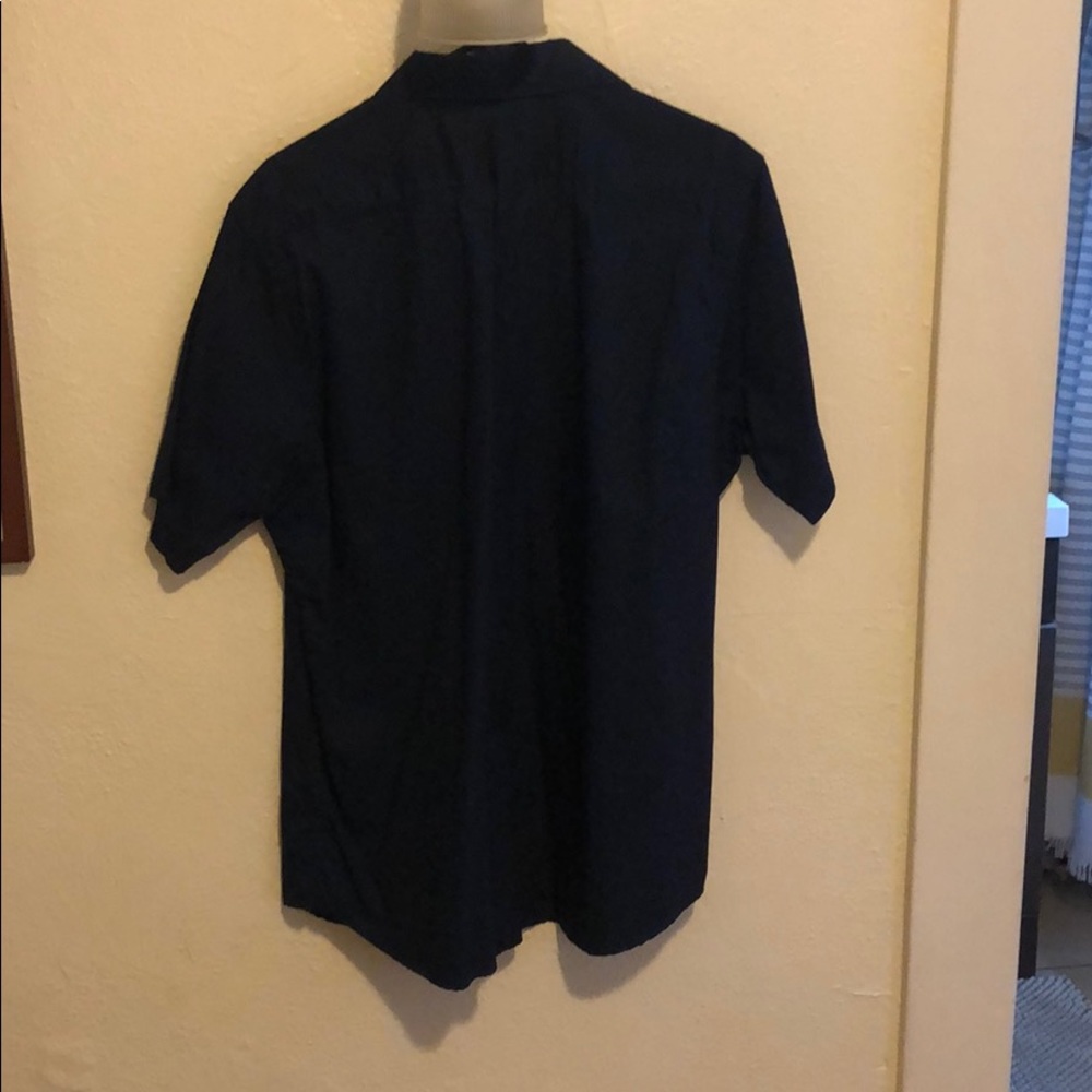 Navy button up - Picture 4 of 4